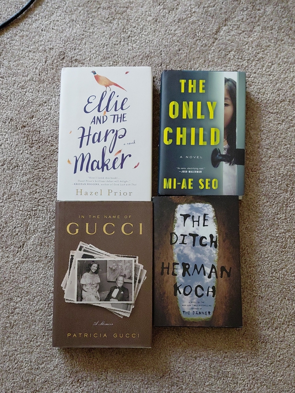 Four Hardcover Books